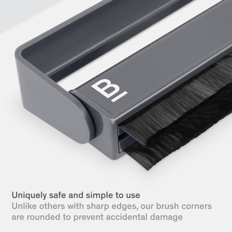 Boundless Audio Record Cleaner Brush - Carbon Fiber Anti-Static Vinyl Brush - Record Player Accessories for Vinyl Cleaning - Image 4